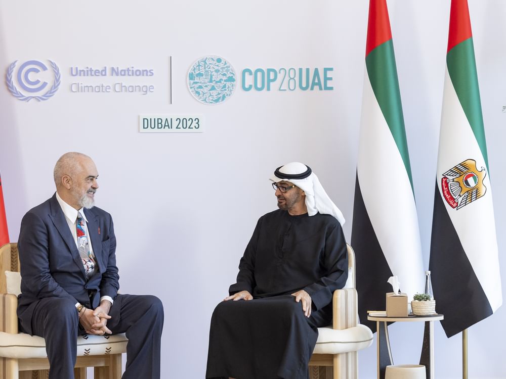 UAE President Meets With Heads Of Delegations Participating At COP28