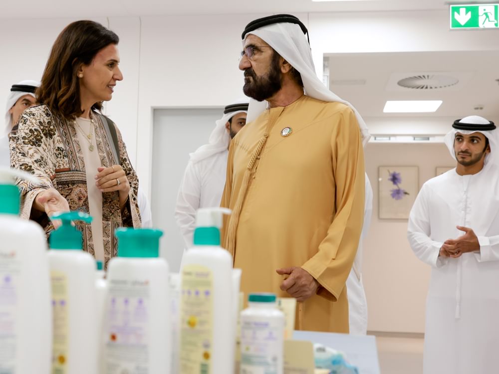 Mohammed Bin Rashid Visits Global Research Centre Of Himalaya Wellness