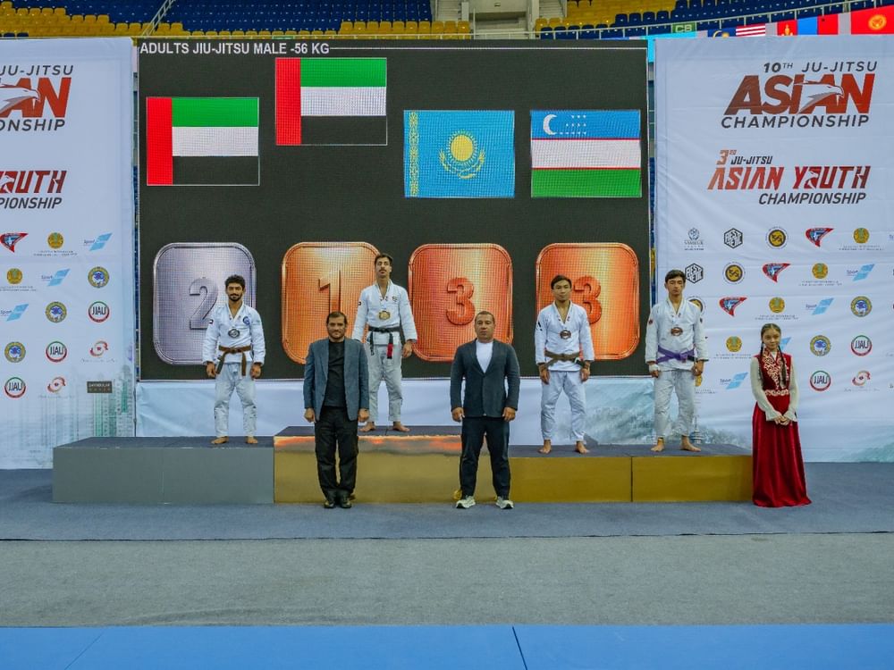 UAE scoops nine medals on opening day of Jiu-Jitsu Asian Championship in Kazakhstan