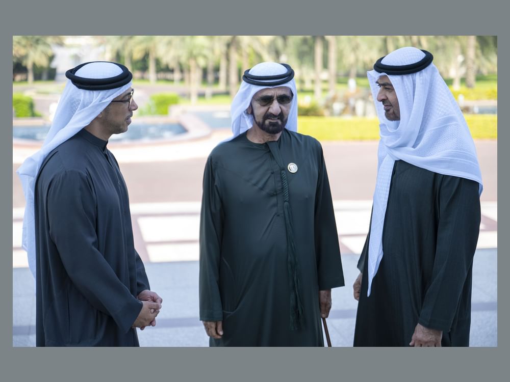 In presence of UAE President, Mohammed bin Rashid meets with current, former ministers who served alongside him over past two decades 