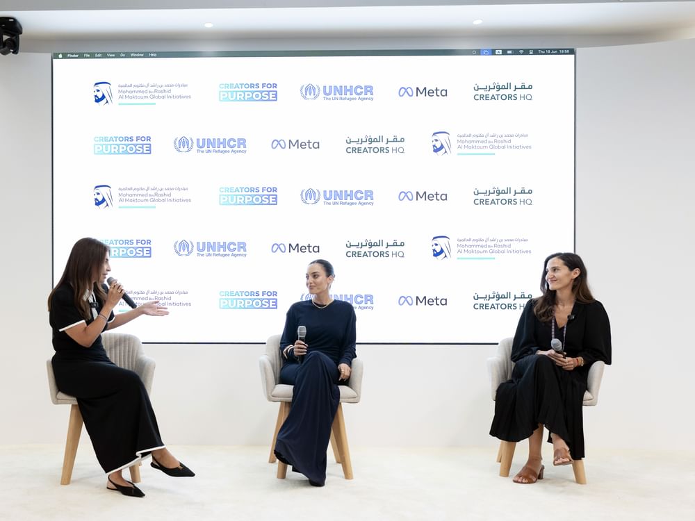 مقر المؤثرين و"مفوضية اللاجئين" و"ميتا"يدعمون صناع المحتوى الإنساني الهادف
