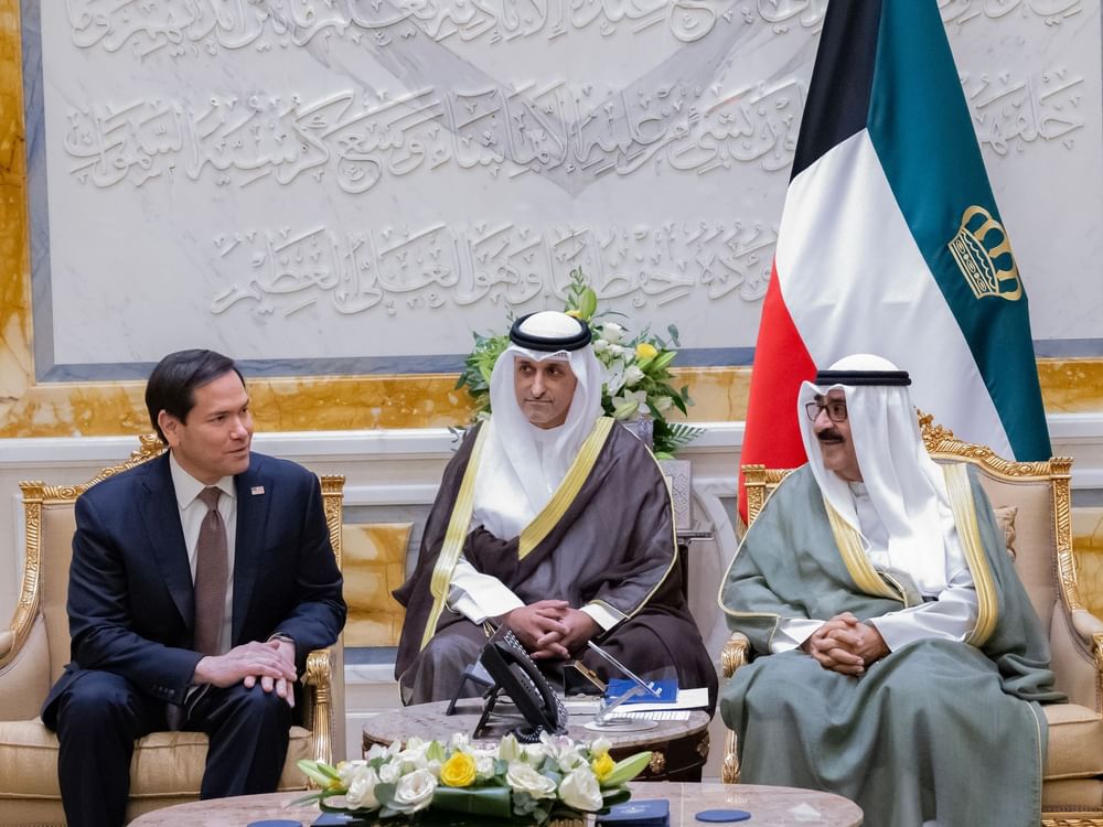 Kuwait Emir, US Secretary of State discuss Mideast developments
