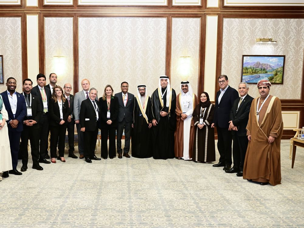 الشعبة البرلمانية الإماراتية تترأس اجتماع ممثلي المجالس التشريعية الخليجية مع وفد مجموعة غرولاك في طشقند