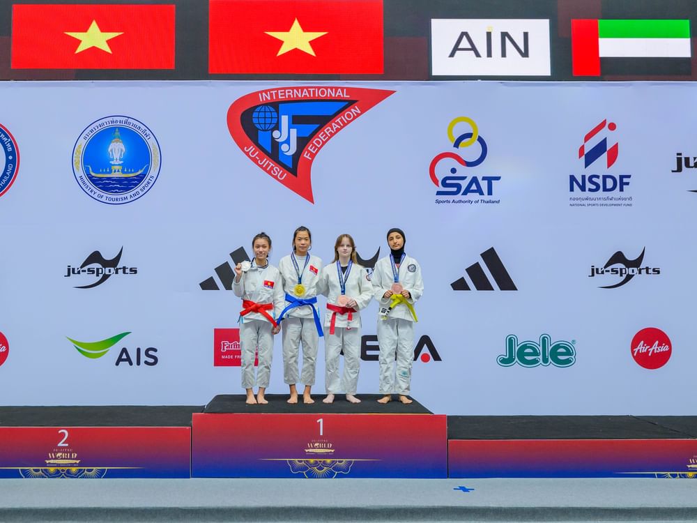 UAE national team raises medal tally to 11 at 2025 World Youth jiu-jitsu Championship in Thailand