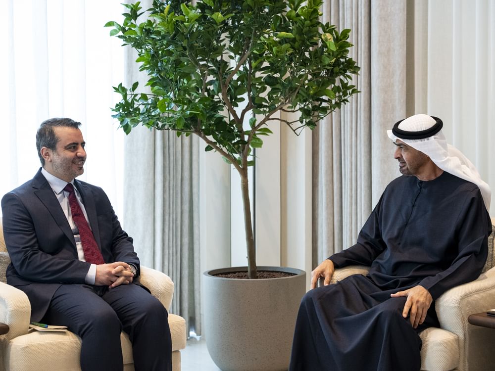 UAE President receives Syrian Foreign Minister