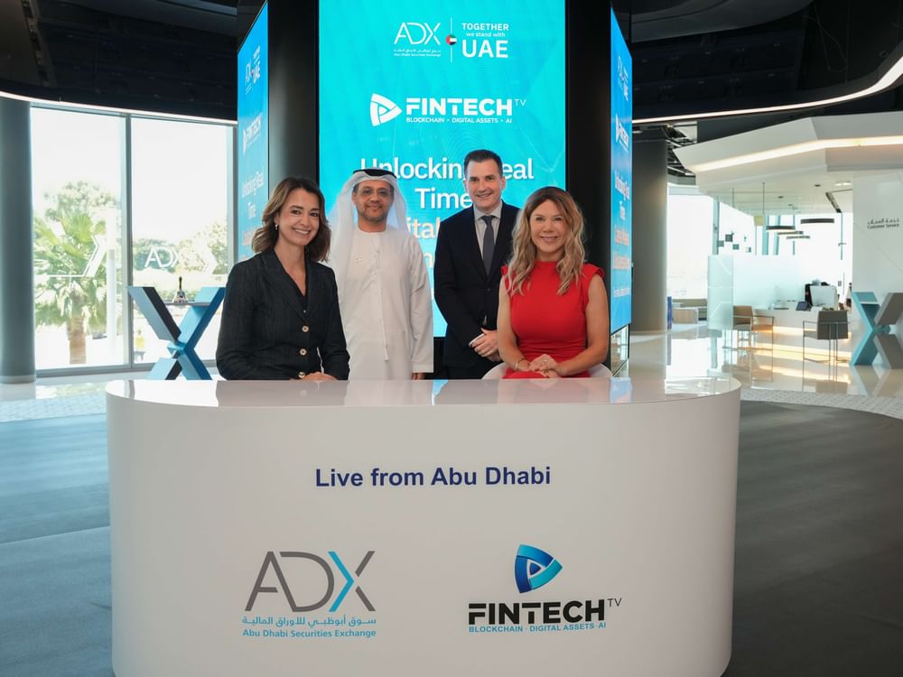 ADX, FINTECH.TV launch region’s first global financial news studio inside stock exchange