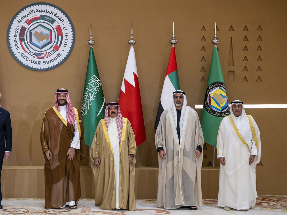 On behalf of UAE President, Crown Prince of Abu Dhabi leads UAE delegation to Gulf-US Summit in Riyadh