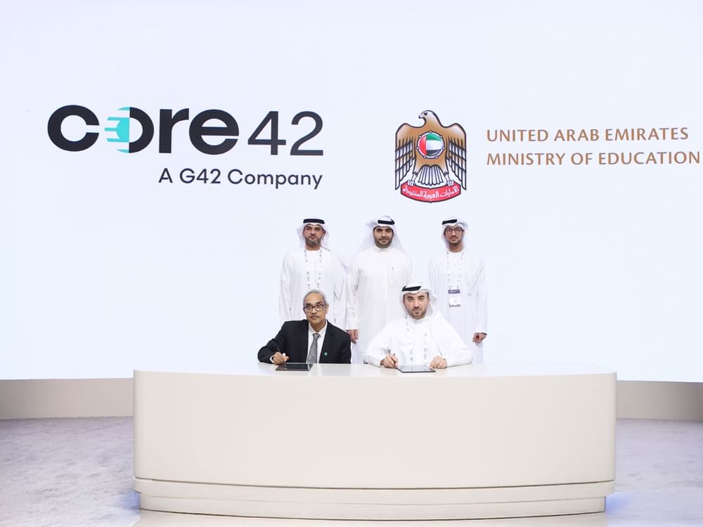 Ministry of Education signs MoU with Core42 to advance digital transformation in education