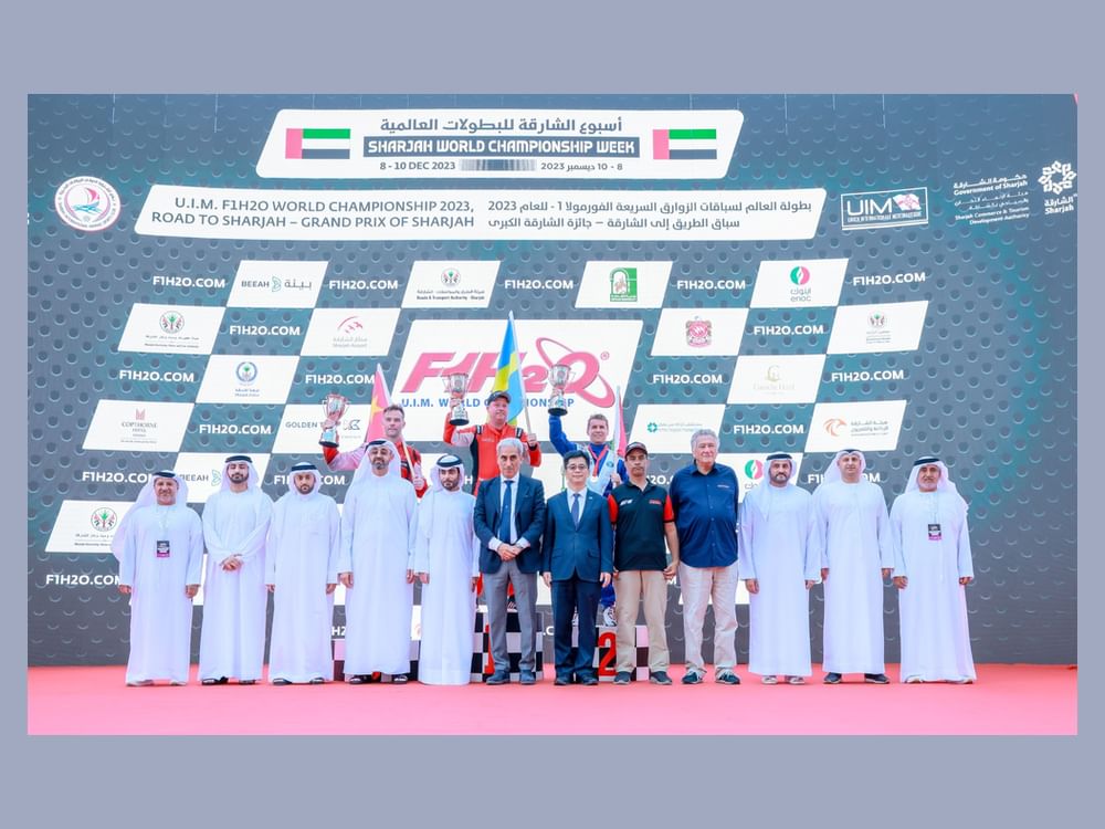 Khaled bin Abdullah Al Qasimi honours winners of Grand Prix