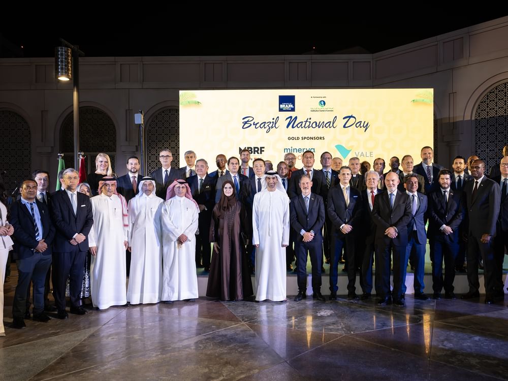 Thani Al Zeyoudi attends Brazil Embassy National Day reception