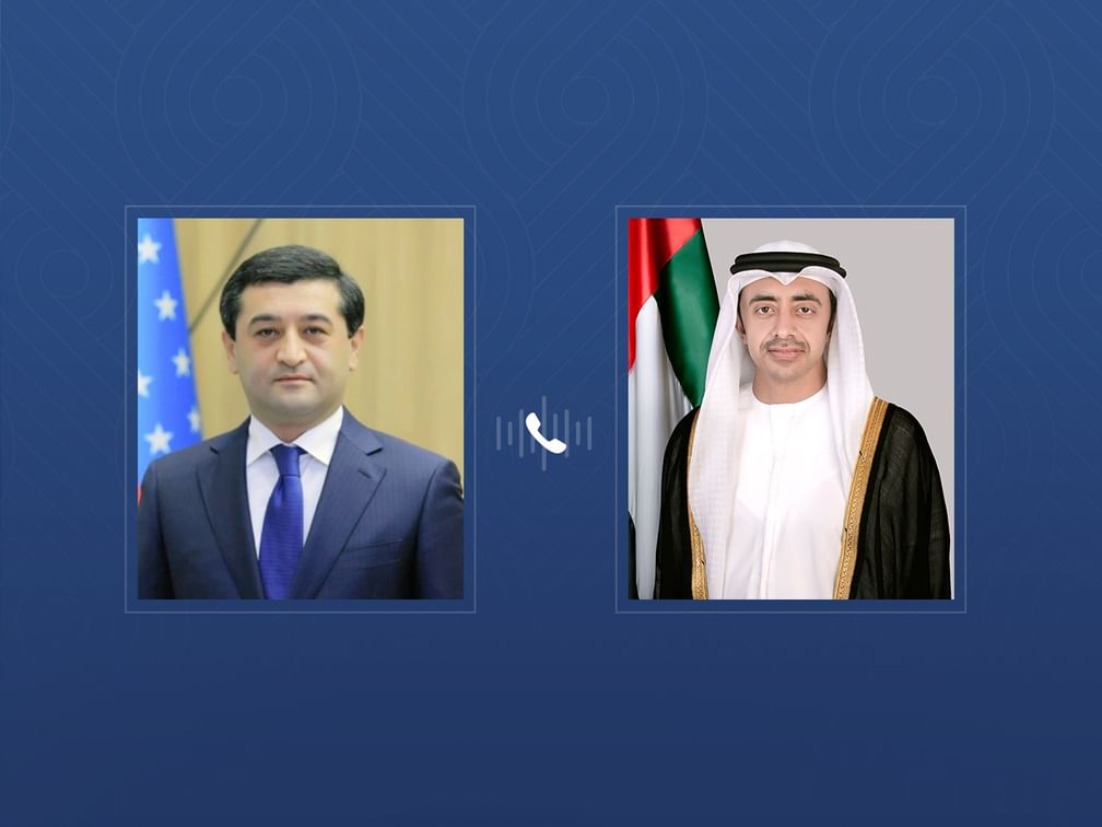 Abdullah bin Zayed, Uzbekistan's FM discuss bilateral relations, regional, international developments by phone