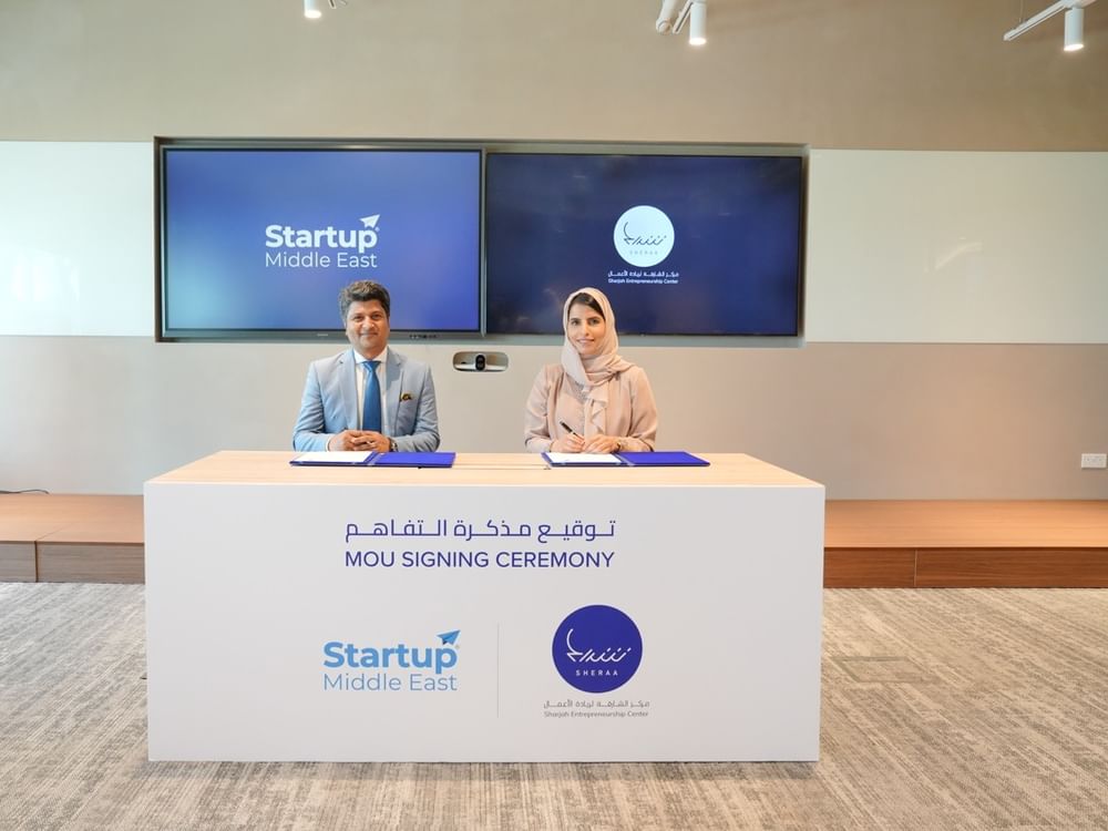 تفاهم بين "شراع" و"ستارت أب ميدل إيست" لتعزيز التعاون في ريادة الأعمال