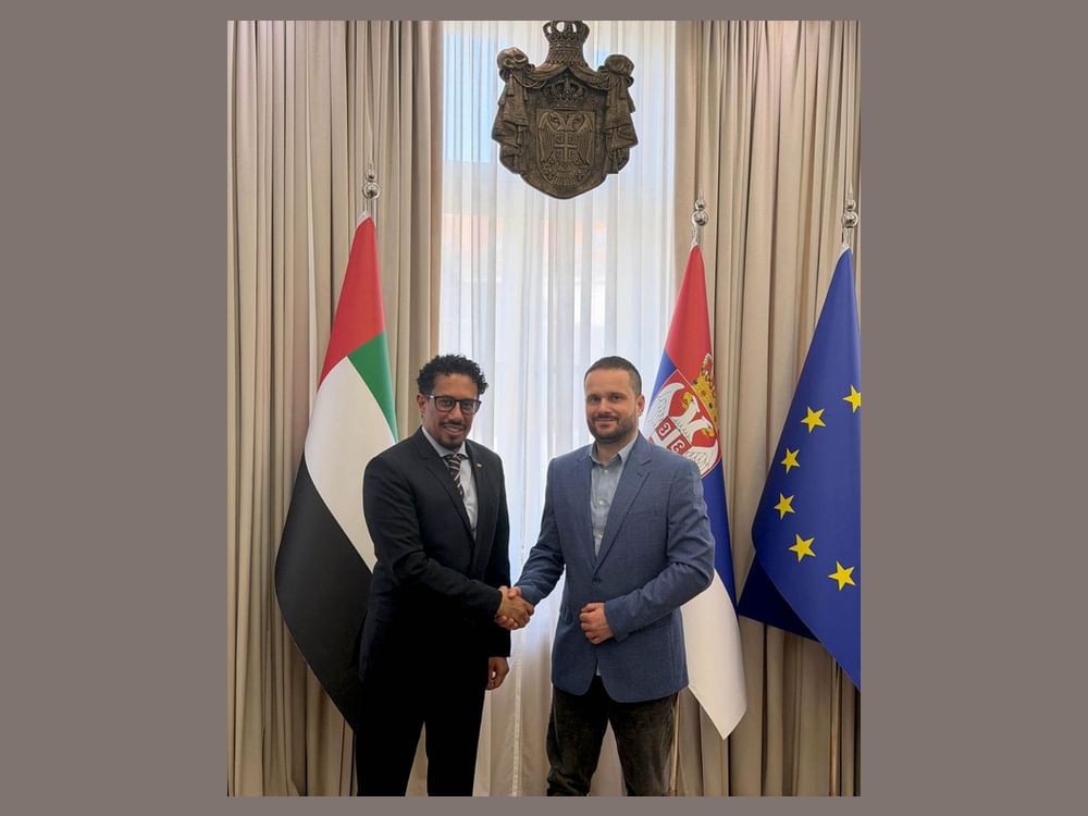 سفير الإمارات يلتقي الأمين العام للحكومة في صربيا 