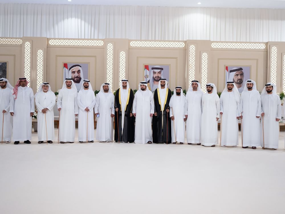 أحمد بن محمد يحضر أفراح الغفلي والشامسي والكتبي