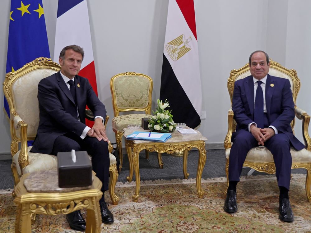 Presidents of Egypt, France stress consolidating Gaza ceasefire, containing regional escalation