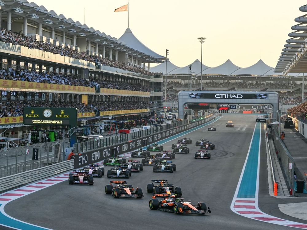 جماهير من 105 دول يتابعون سباق جائزة الاتحاد الكبرى للطيران للفورمولا1 من قلب الحدث