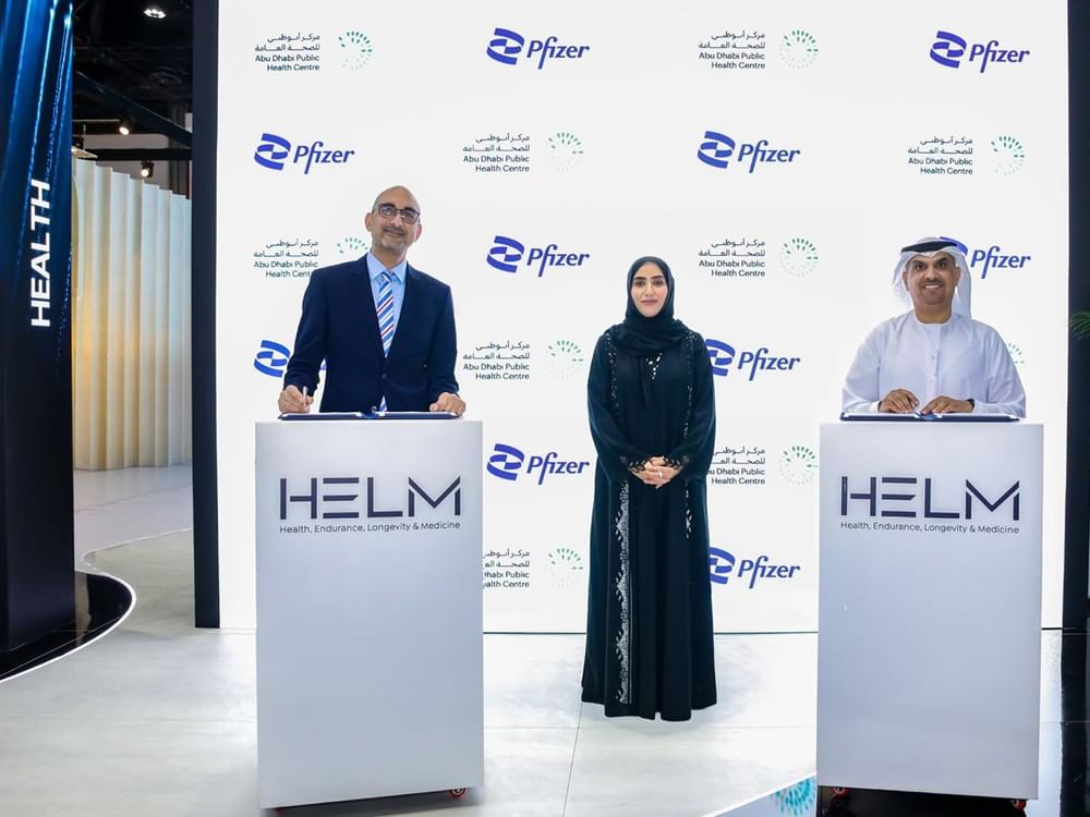 Abu Dhabi Public Health Centre, Pfizer collaborate to explore AI, technology-enabled public health innovation