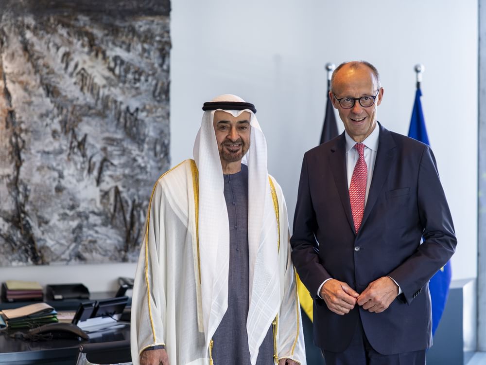 UAE President and German Chancellor discuss strengthening strategic partnership during His Highness’ state visit to Germany