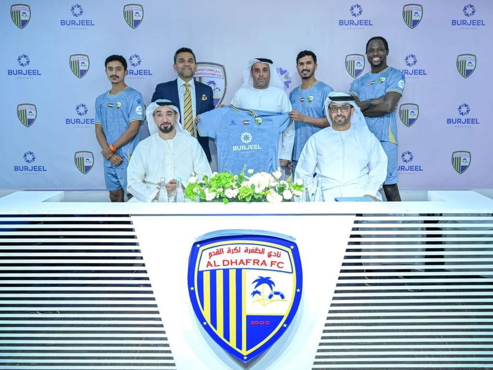 Burjeel Holdings signs sponsorship agreement with Al Dhafra Sports Club