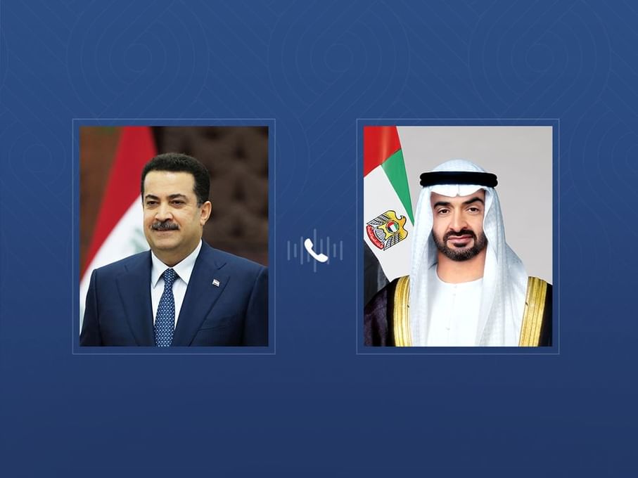 UAE President, Iraqi Prime Minister discuss bilateral ties, regional developments