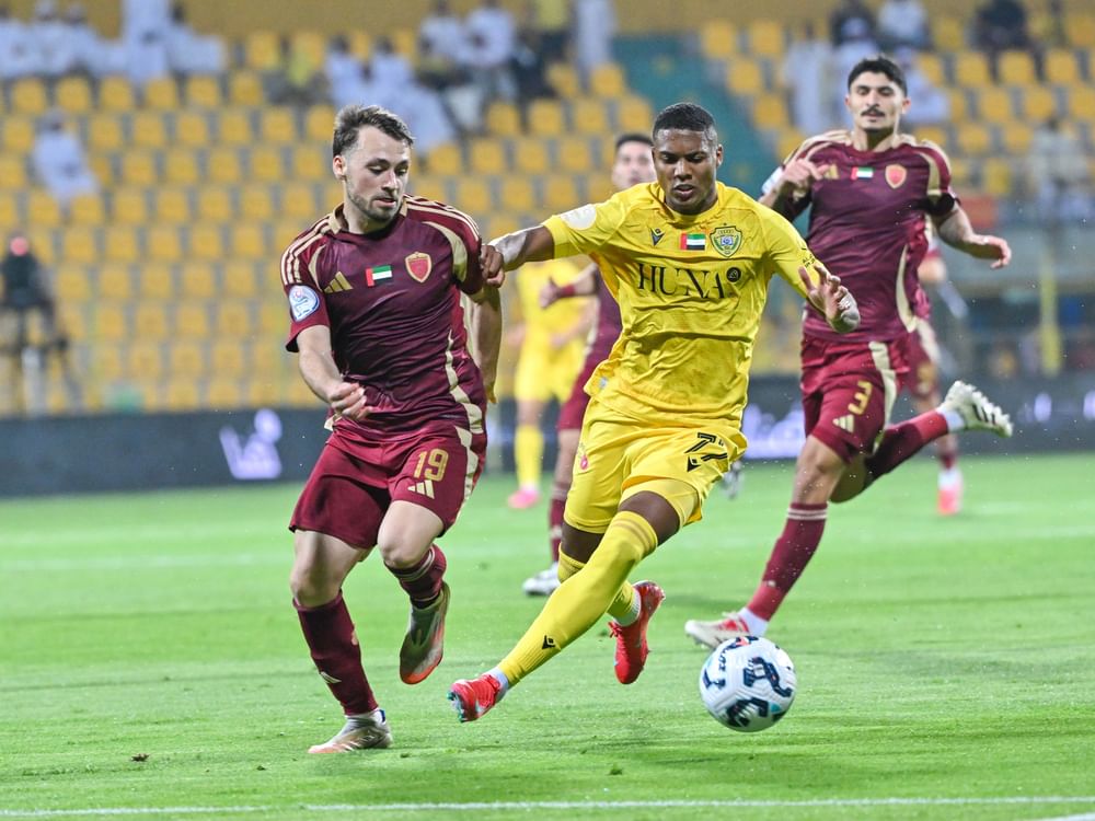 تعادل الوصل والوحدة في دوري أدنوك للمحترفين