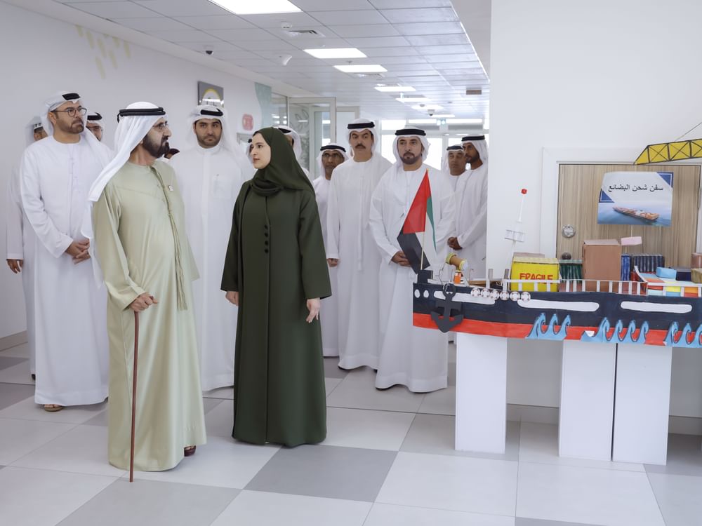Mohammed bin Rashid visits Zayed Educational Complex in Al Warqaa