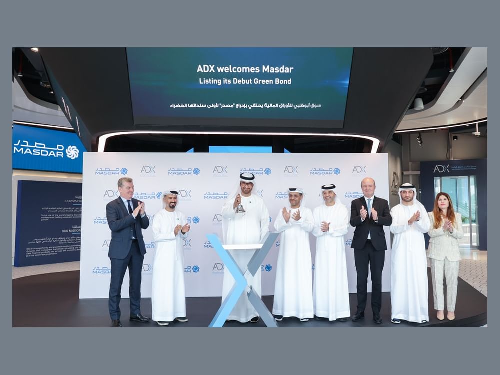 ADX welcomes secondary Green Bond listing by Masdar