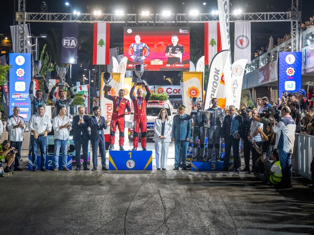 48th Lebanon International Rally concludes
