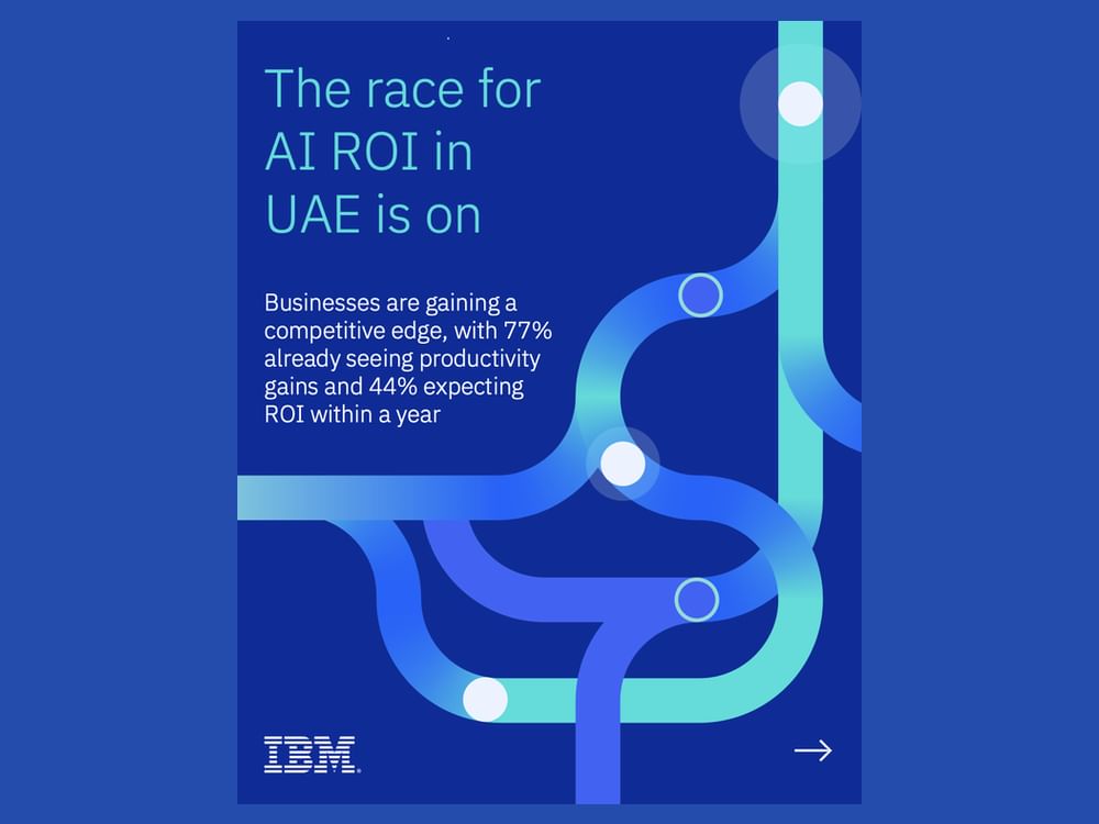 ‏دراسة لـ"IBM": شركات الإمارات في طليعة المستفيدين من الذكاء الاصطناعي في دعم الإنتاجية