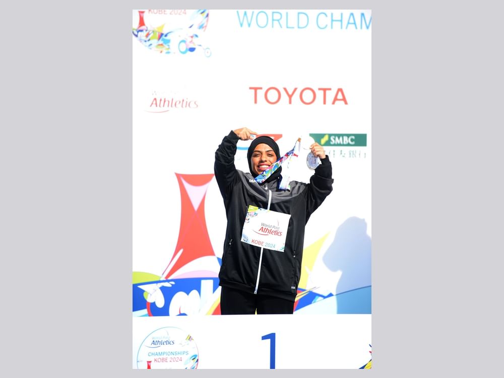 Maryam Al Zeyoudi wins gold in shot put at 2024 Para Athletics World