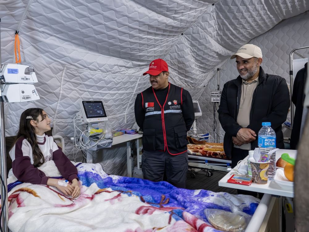 Bahrain’s RHF praises UAE’s humanitarian role in 'Operation Chivalrous Knight 3' to support Gaza