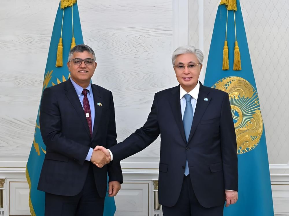 President of Kazakhstan meets with WMO President to discuss climate cooperation, water security, UAE–Kazakhstan cloud seeding project