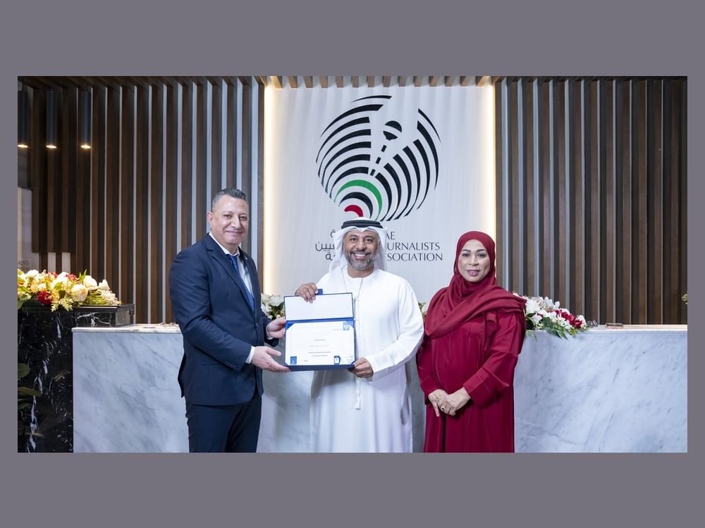 إماراتي مستشاراً دولياً للإعلام المجتمعي وعضواً في مجلس إدارة المنظمة الدولية للصحافة