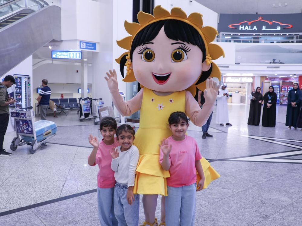 'Shamsa' welcomes visitors to Sharjah’s world of joy at Summer Promotions 2025