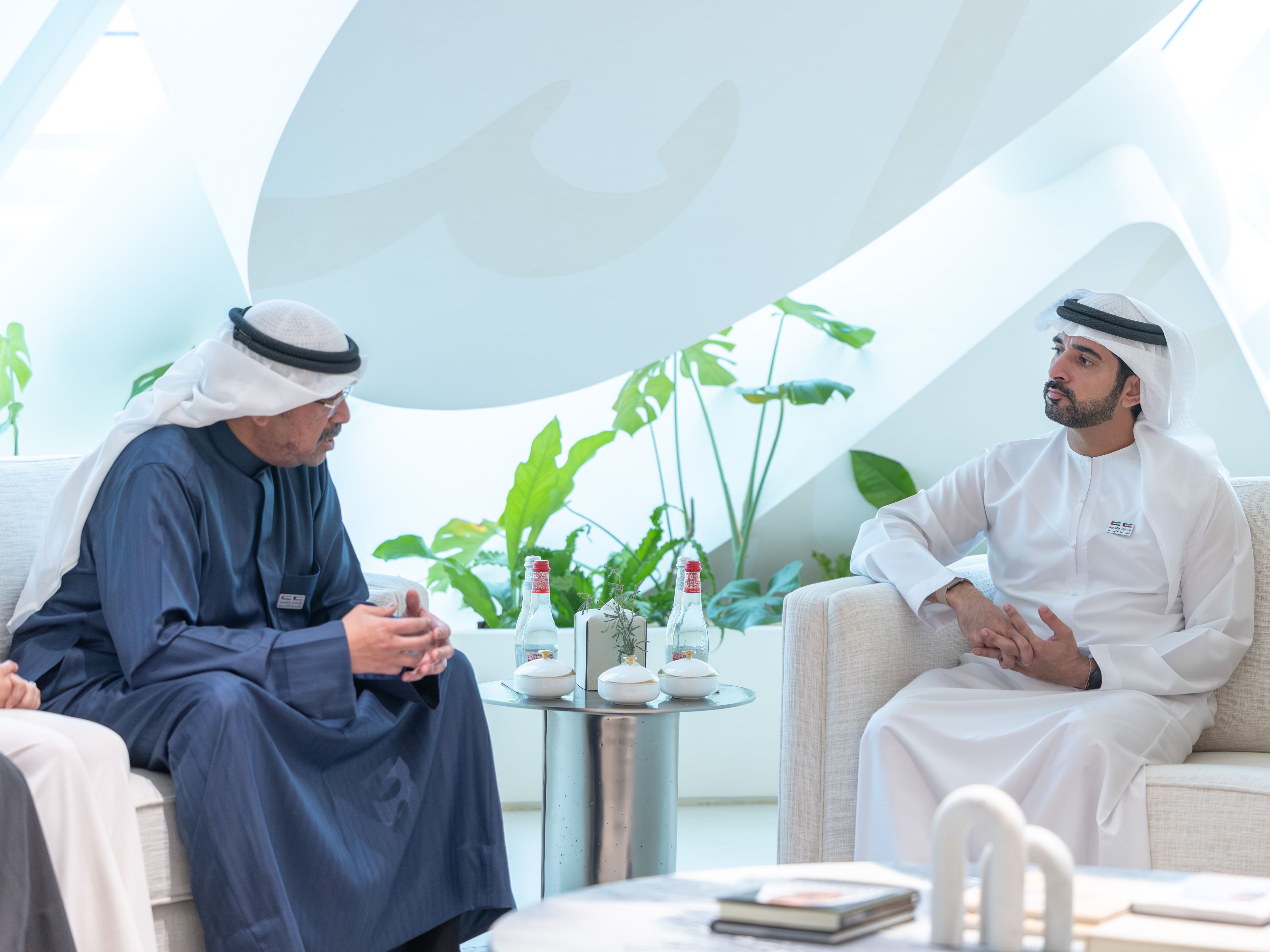 Hamdan bin Mohammed meets with Kuwait’s Minister of Defence, discussing avenues to further grow bilateral ties