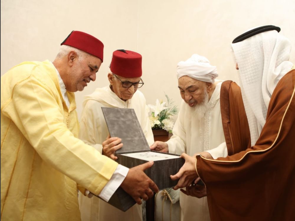 وفد " مجلس الإمارات للإفتاء الشرعي" يزور المجلس العلمي الأعلى بالرباط
