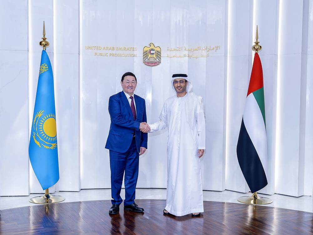 النائب العام للاتحاد يستقبل المدعي العام لجمهورية كازاخستان