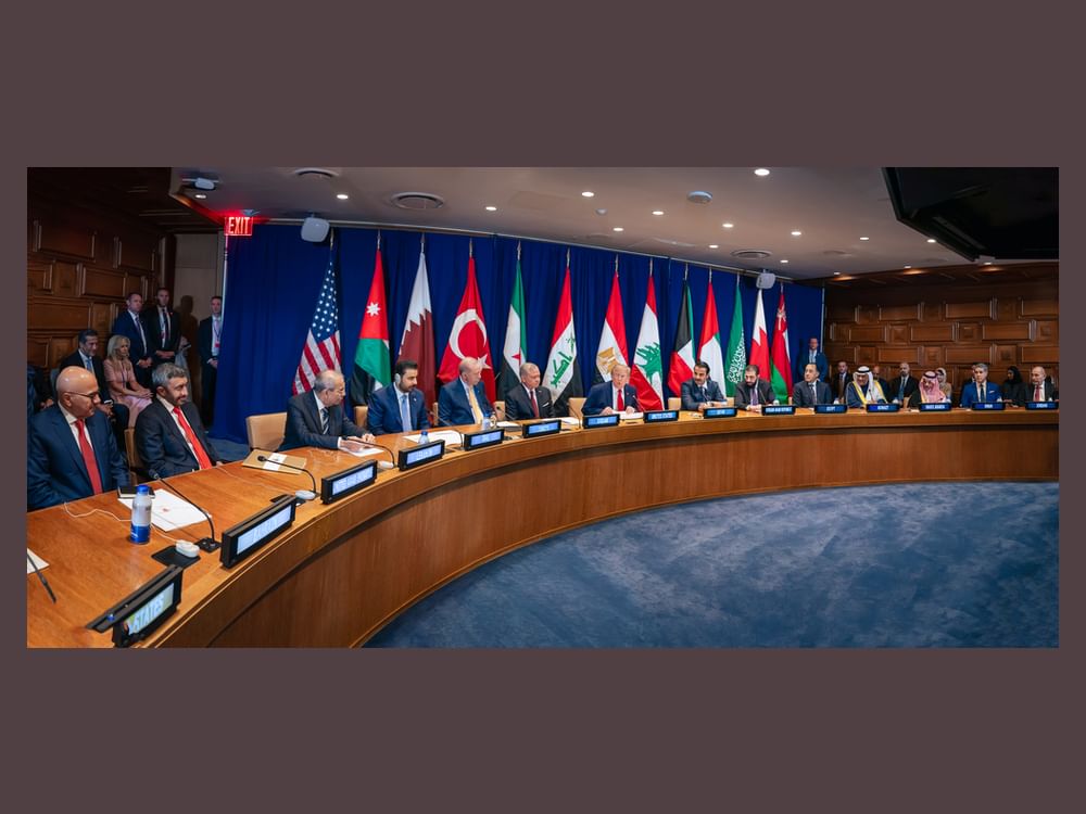 Abdullah bin Zayed joins Trump meeting with Arab, Islamic leaders on sidelines of UN General Assembly
