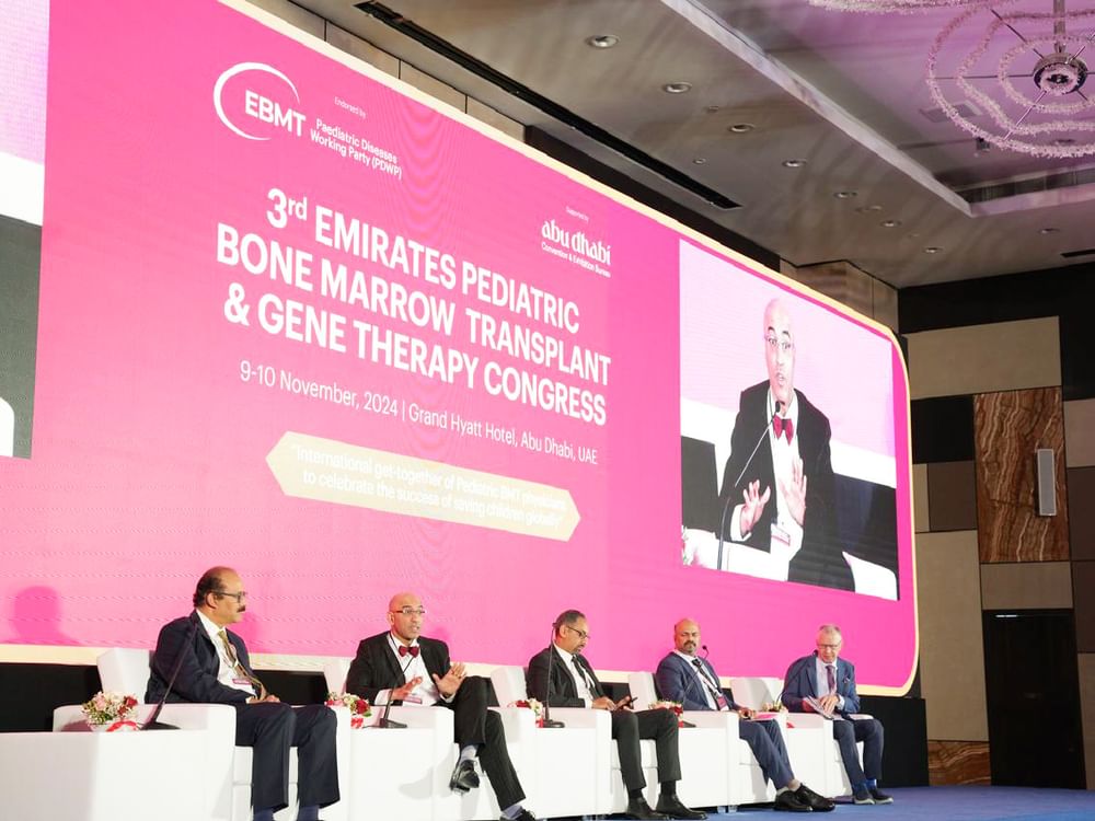 Third Emirates Paediatric Bone Marrow Transplant and Gene Therapy Congress begins in Abu Dhabi