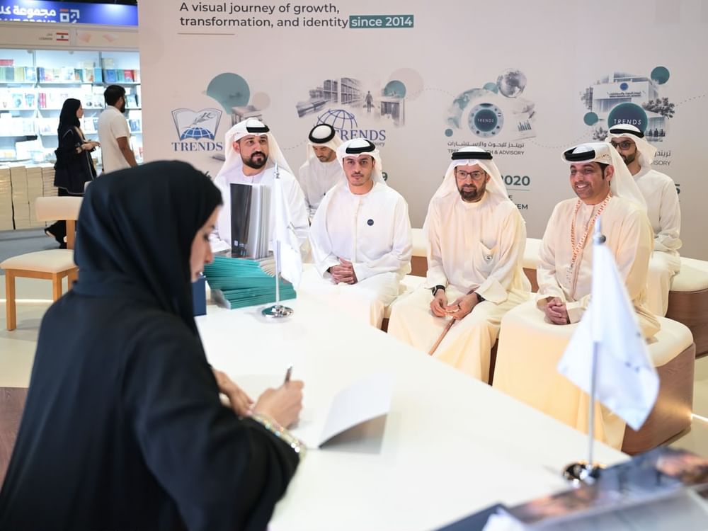 "تريندز" يطلق أكثر من 18 إصدارًا خلال مشاركته في معرض أبوظبي الدولي للكتاب