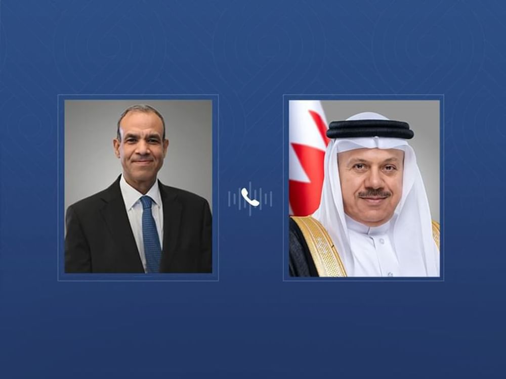 Bahraini, Egyptian FMs discuss latest regional developments