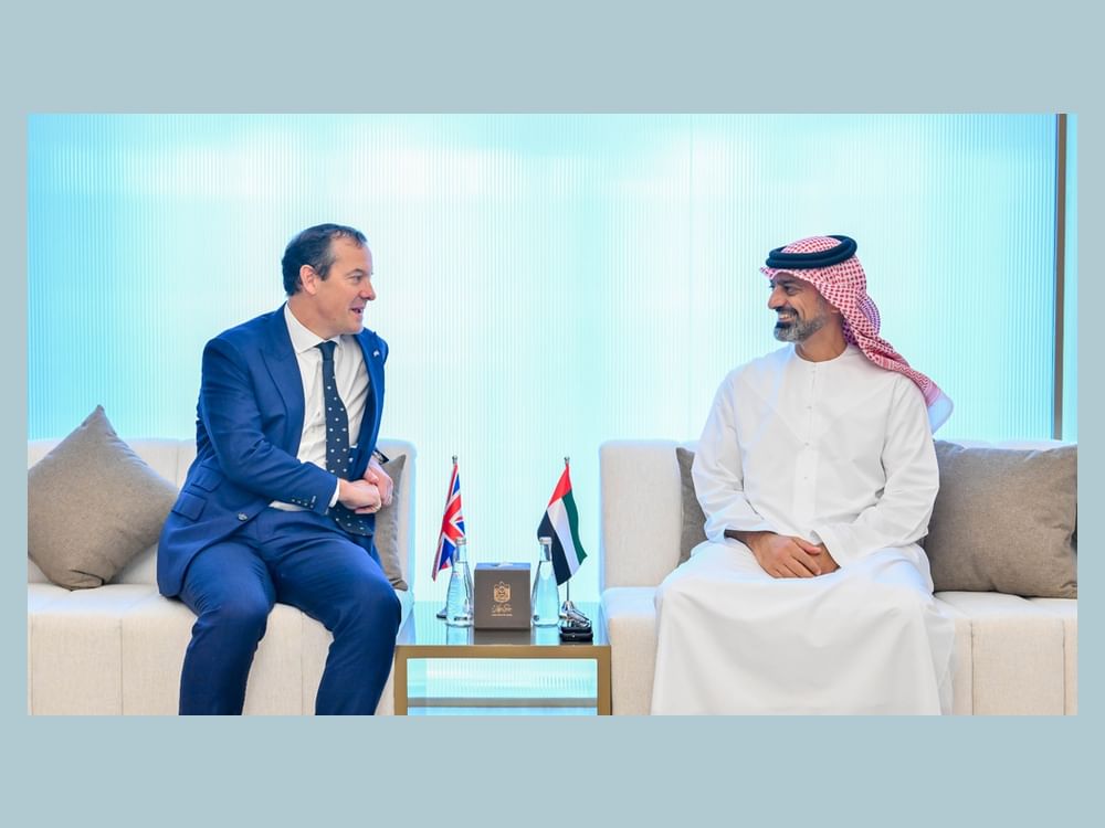 عمار بن حميد يستقبل سفير المملكة المتحدة