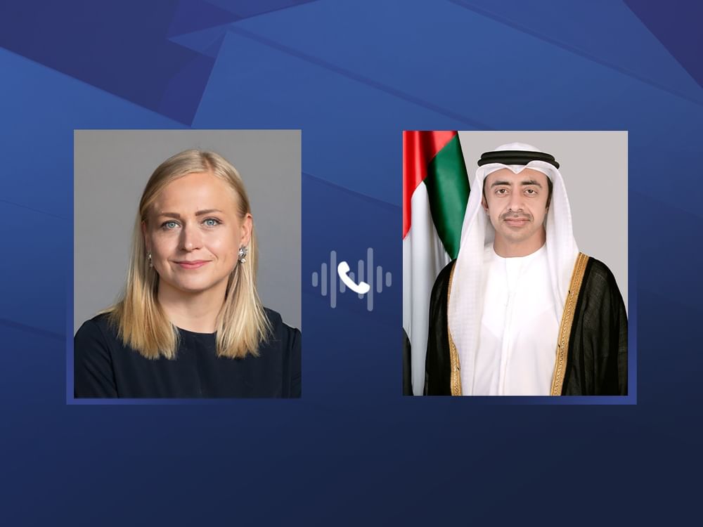 Abdullah bin Zayed, Finnish FM discuss regional developments over phone