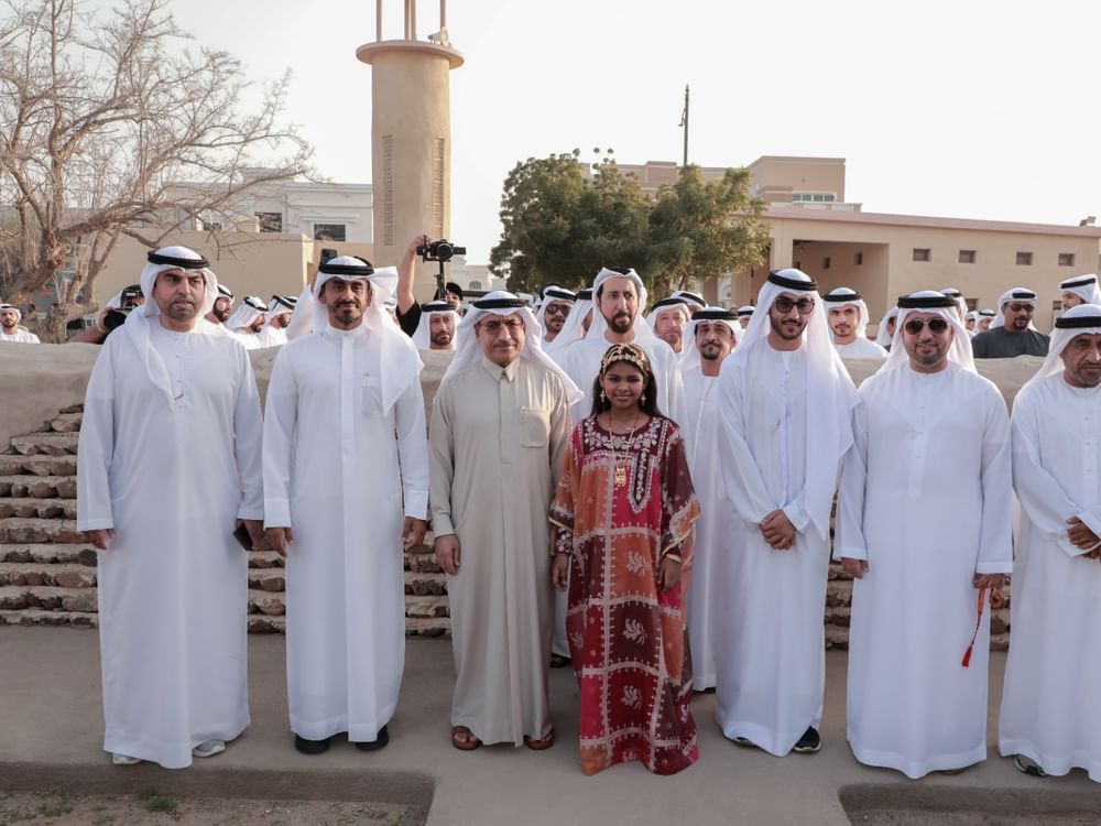 سعيد بن صقر القاسمي يفتتح فعاليات أيام الشارقة التراثية في خورفكان