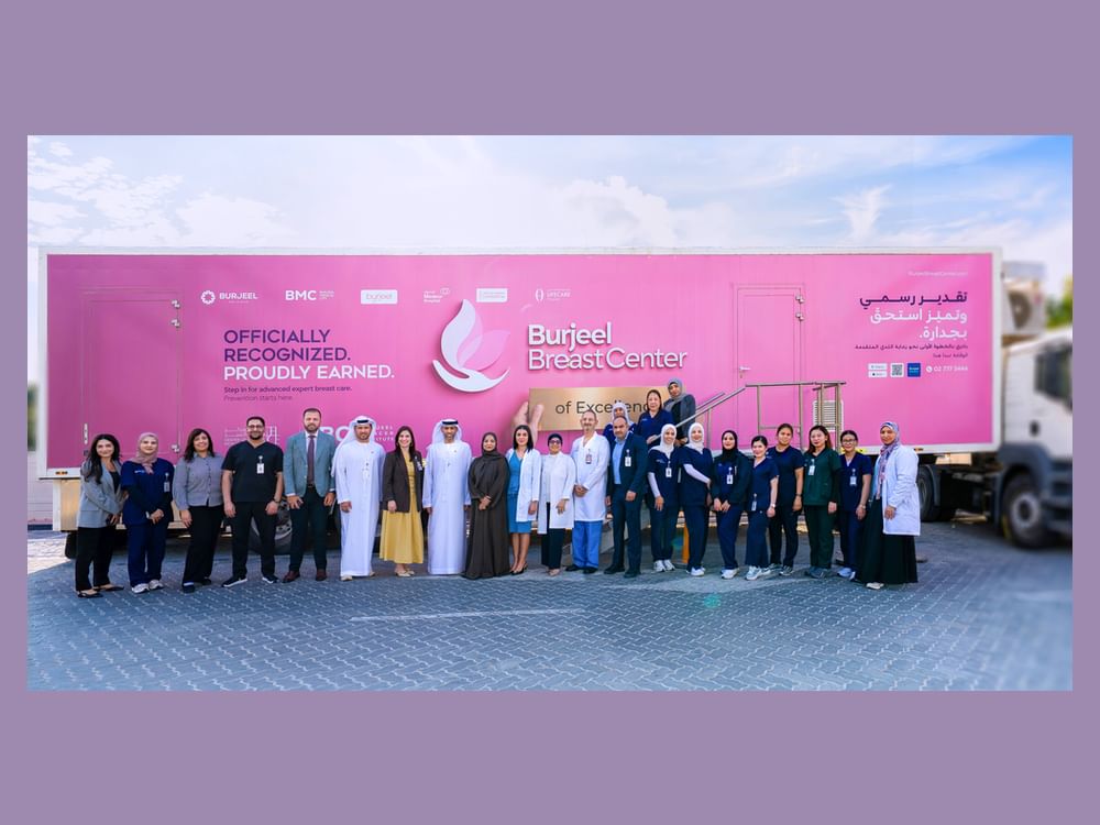 Burjeel Cancer Institute’s mobile mammography truck to travel across Abu Dhabi to promote early breast cancer detection