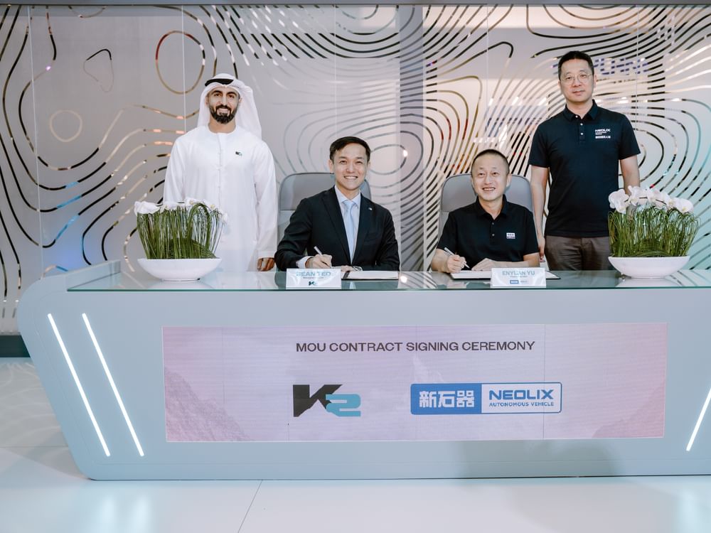 K2, Neolix collaborate to advance adoption, operations of autonomous delivery vehicles in UAE