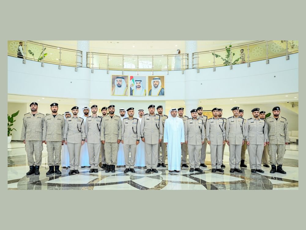 تكريم الفائزين بجائزة برنامج القيادة العامة لشرطة الشارقة  للتميز