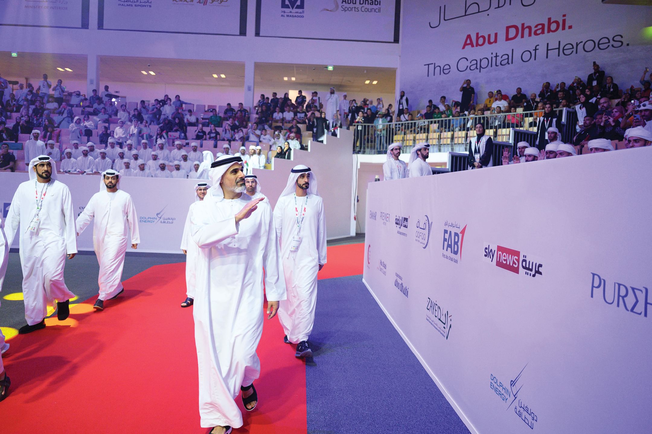 Khaled bin Mohamed bin Zayed inaugurates Jiu-Jitsu World Championship 2022  in Abu Dhabi