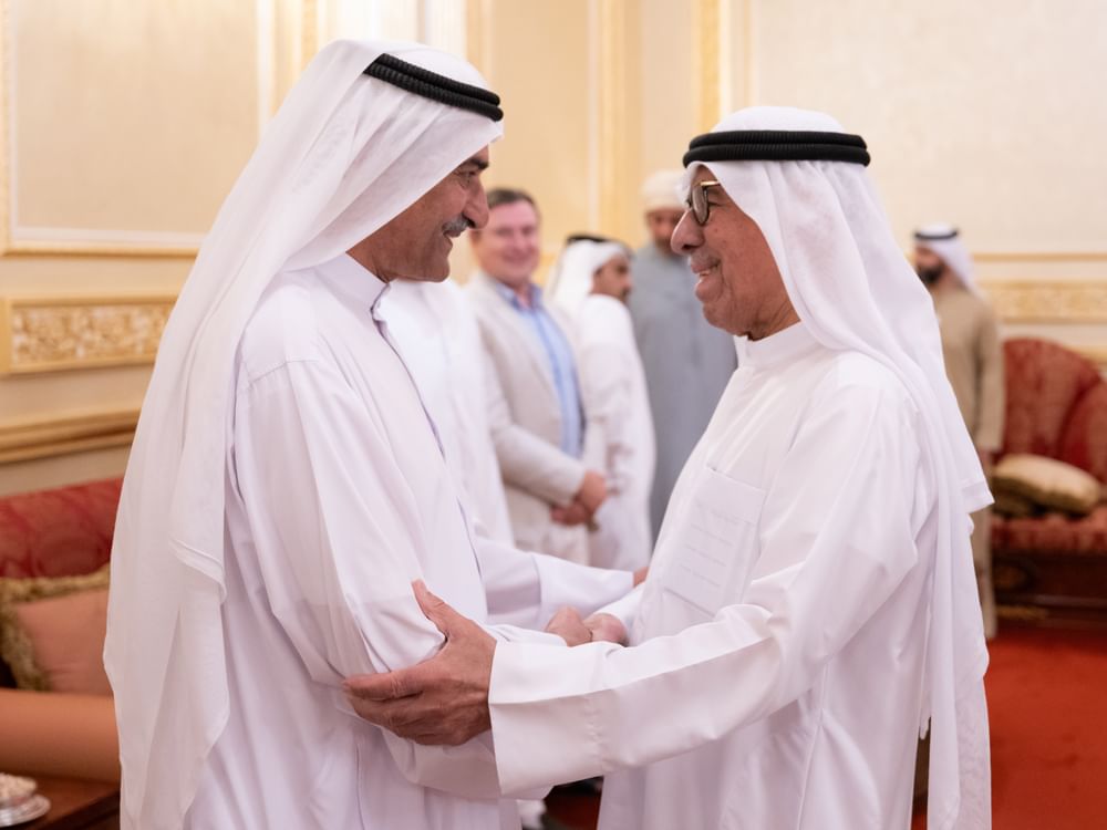 Fujairah Ruler, Crown Prince receive Ramadan well-wishers
