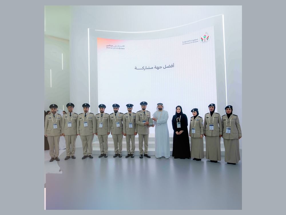 Sharjah Police wins 'Best Participating Entity' at GITEX GLOBAL